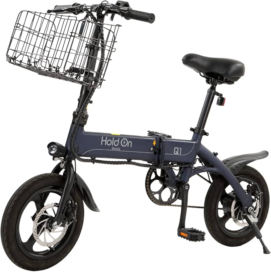 Amazon.co.jp: ホールドオン(Holdon) 電動自転車 折りたたみ 前かご