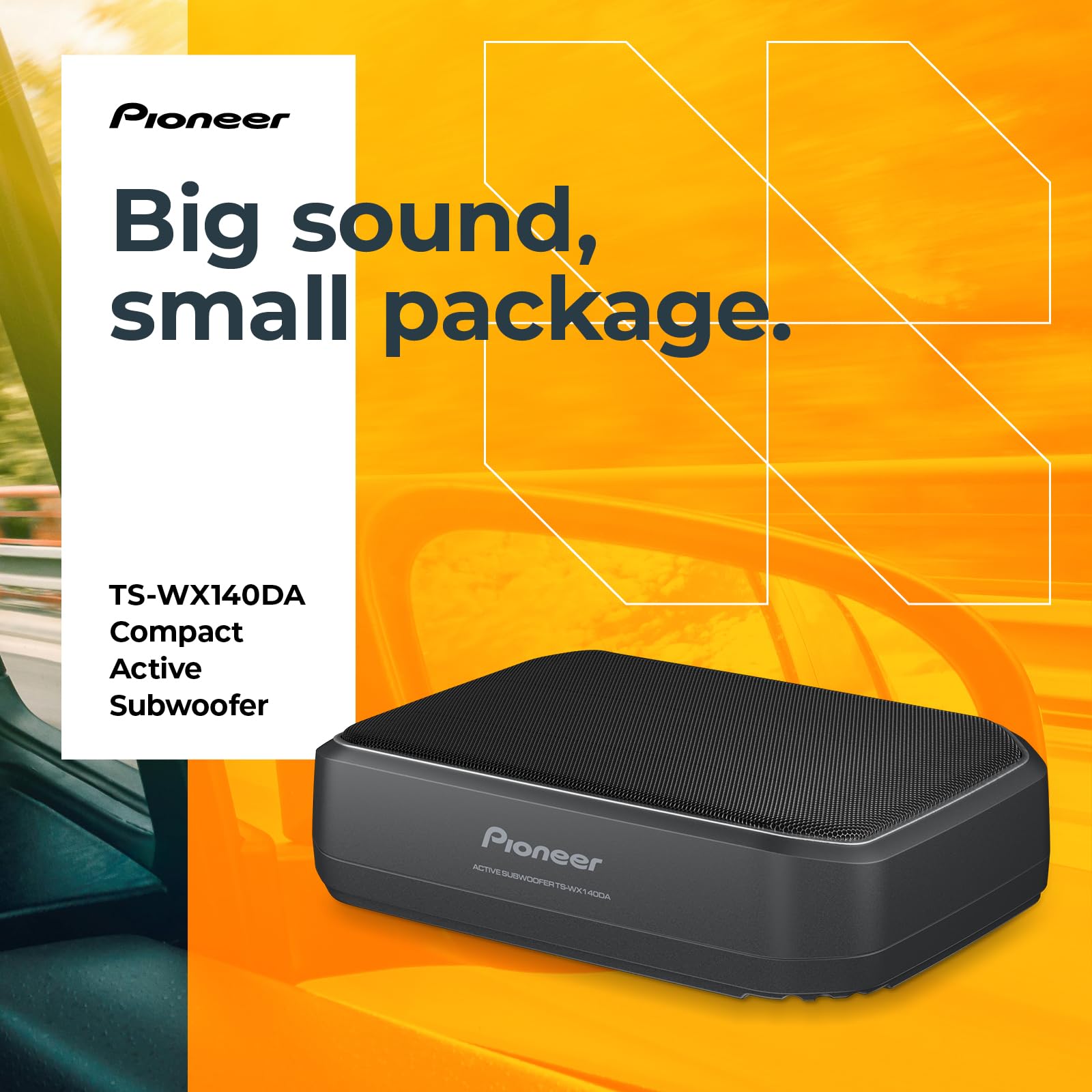 Amazon | Pioneer TS-WX140DA 8インチ x 5-1/4インチ コンパクト