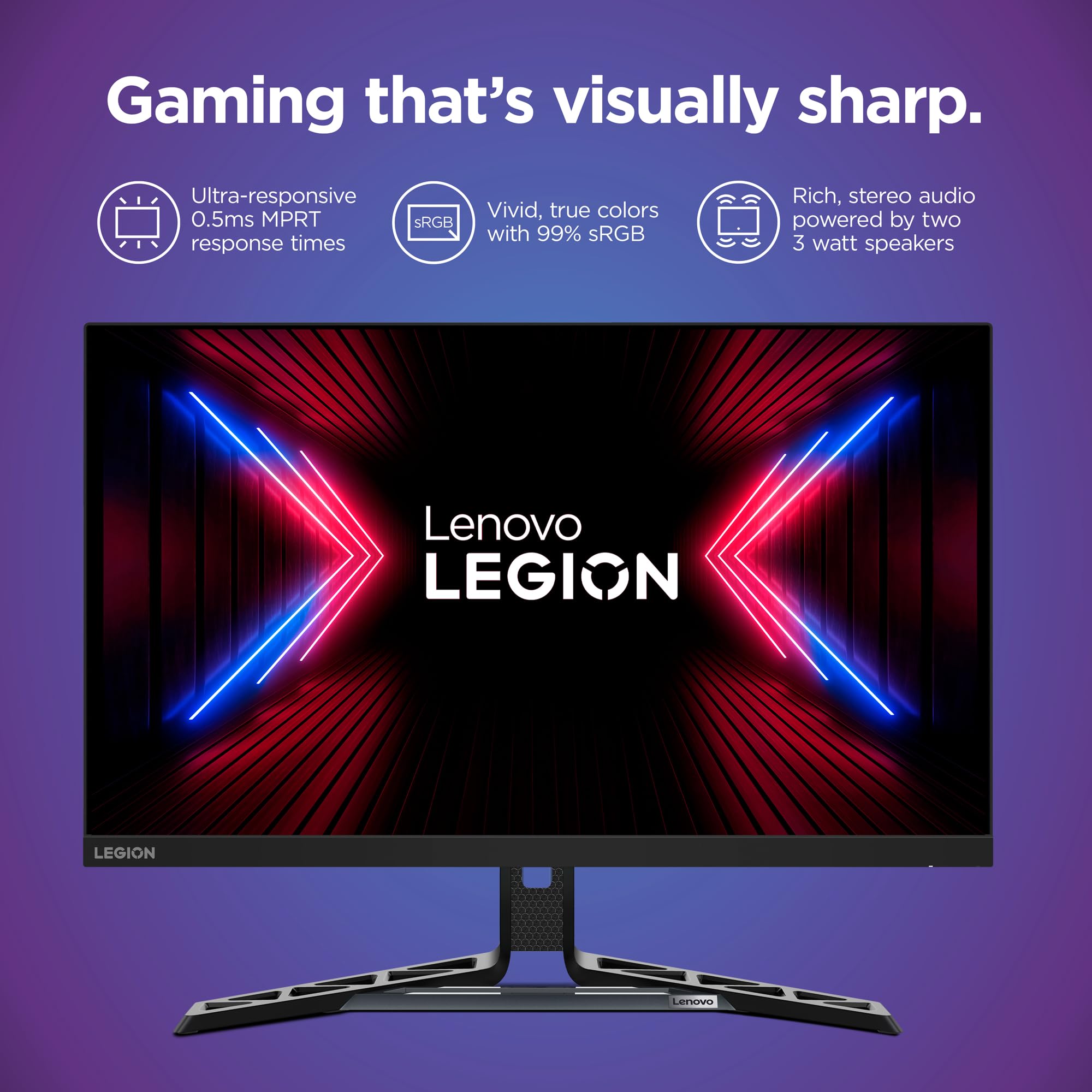 Amazon.com: Lenovo Legion R27q-30 Gaming Monitor, 27” QHD Display