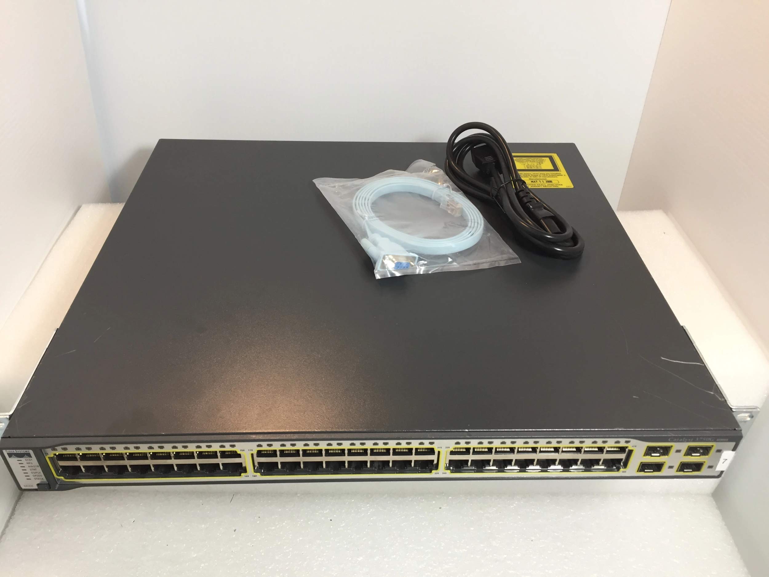 Amazon.com: Cisco Catalyst WS-C3750G-48PS-S 48 Port PoE 3750G