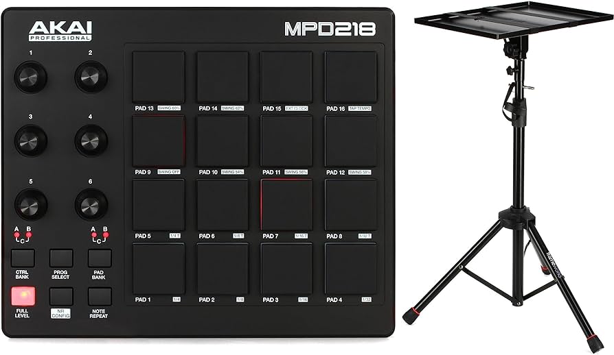 Amazon.com: Akai Professional MPD218 16-Pad MIDI Pad Controller