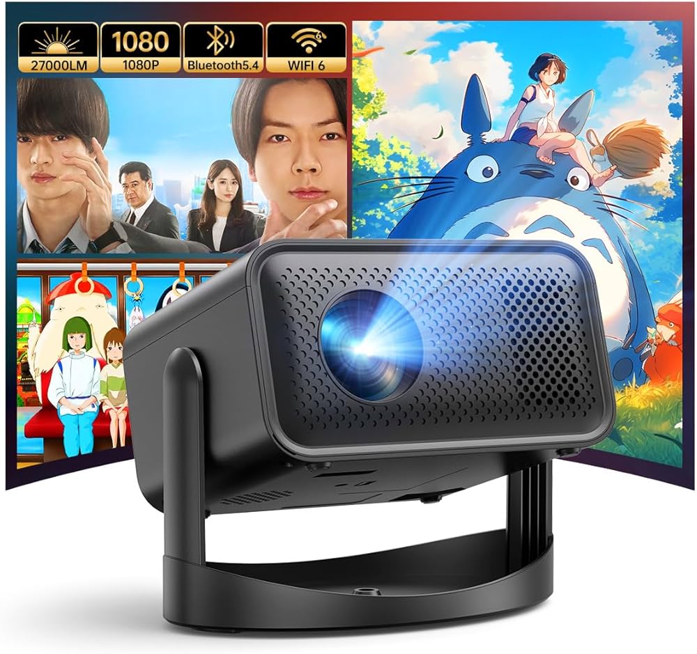 Amazon.co.jp: JOWLURK プロジェクター 家庭用【2025年新モデル 360