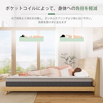 Novilla マットレス セミダブル やや硬め 厚さ16cm 緑茶成分 Novilla