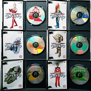 Amazon.co.jp: ウルトラセブン 全12巻セット 1～12巻 DVD : パソコン