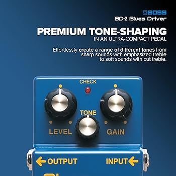 Amazon.com: Boss BD-2 Blues Driver Guitar Effects Pedal : Musical