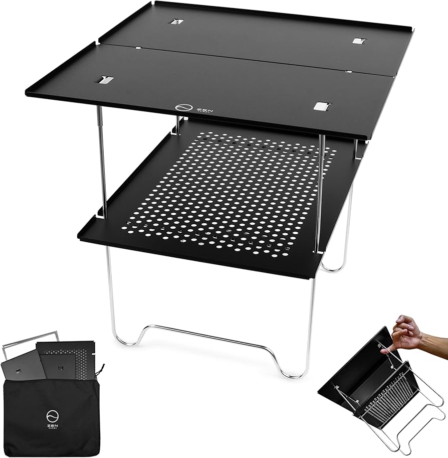Amazon.co.jp: ZEN Camps Air-2 Table アウトドアテーブル ソロ
