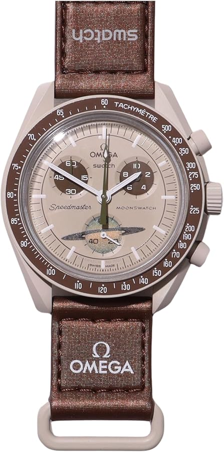 Amazon.co.jp: OMEGA × SWATCH ラッピング付き Mission to Saturn 正規
