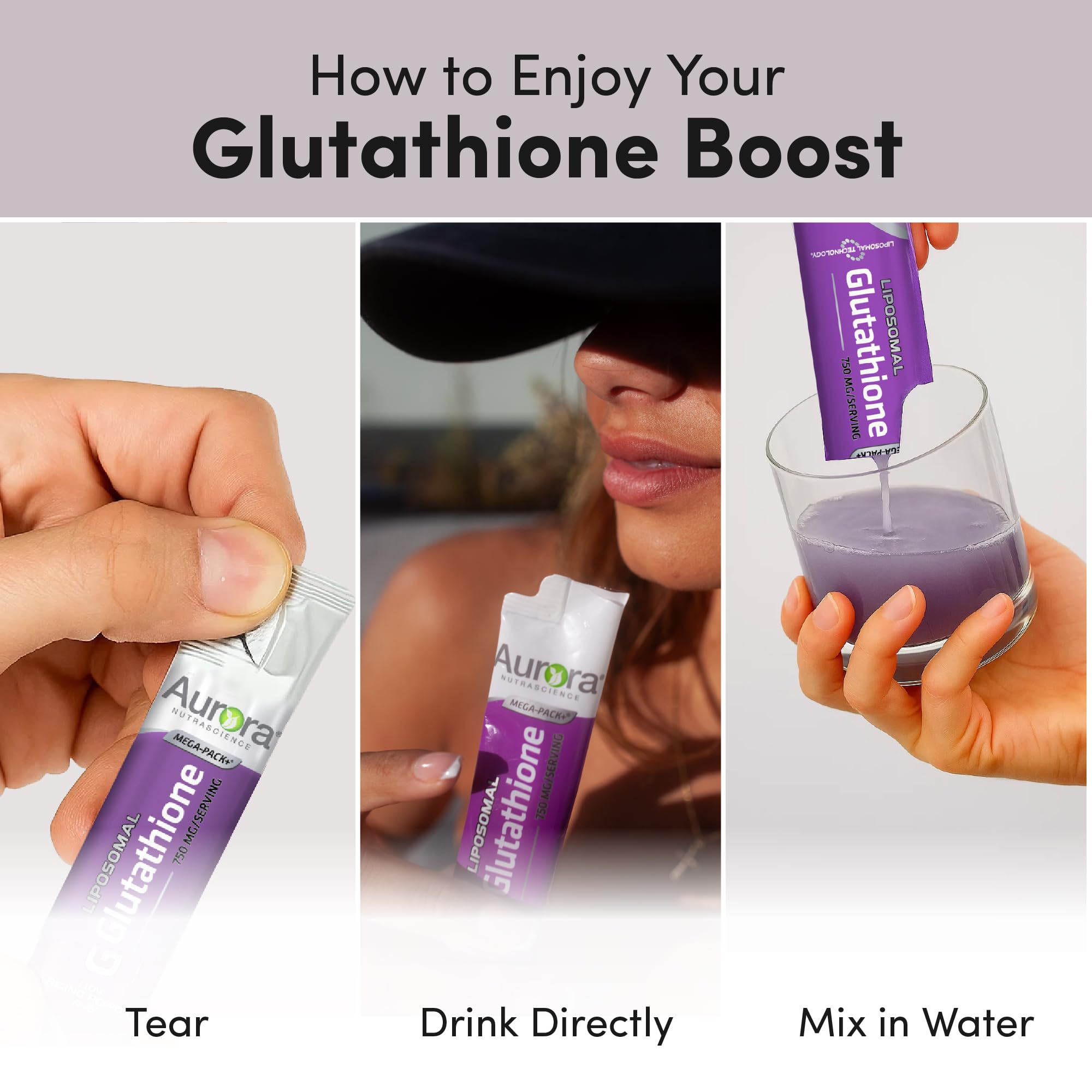 Amazon.com: Aurora Nutrascience Mega-Pack Liposomal Glutathione