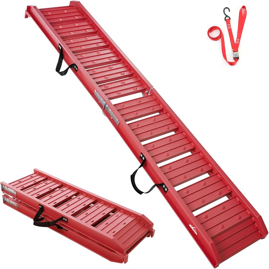 Amazon.co.jp: Ruedamann バイク スロープ 長さ182.5cm 外幅29.5cm 耐