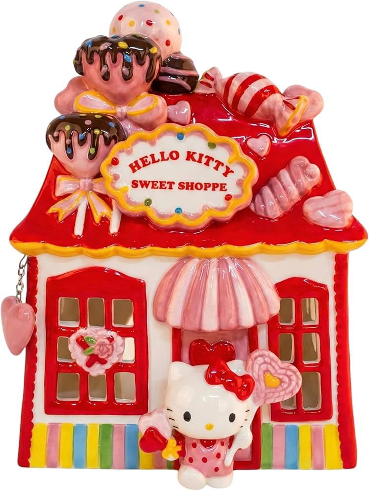 Amazon.com: Hello Kitty Sweet Shoppe Candle House, 5.5