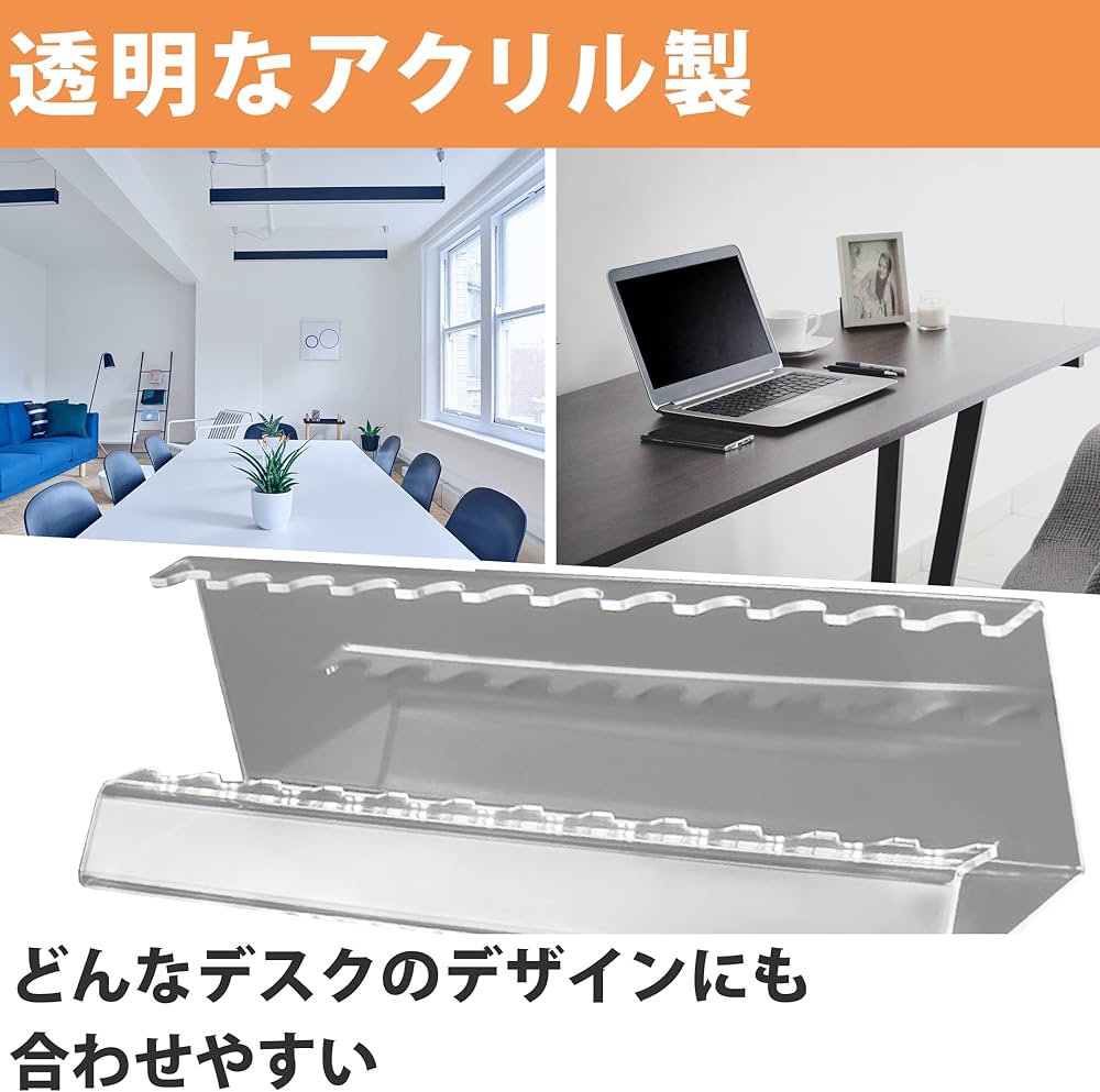 Amazon.co.jp: HAMILO ペンスタンド アクリル製 ディスプレイ 卓上