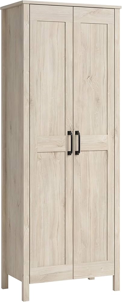 Amazon.com: Sauder 2-Door Storage Cabinet, Tall Wooden Organizer