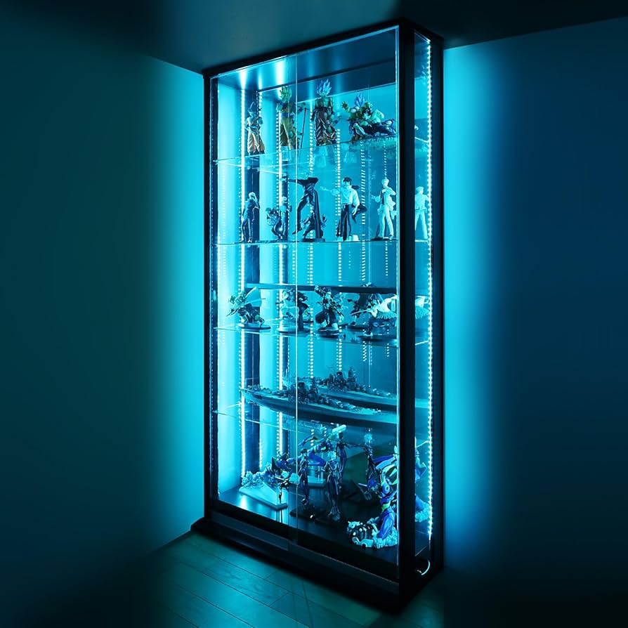 Amazon.co.jp: 地球家具 引き戸コレクションケース スラリス SLALIS