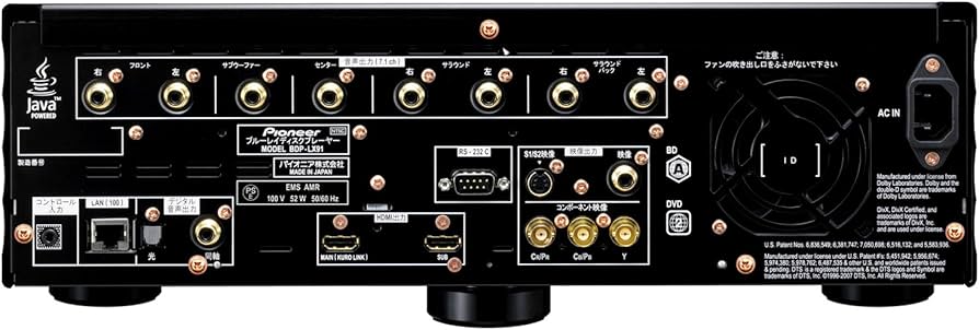 Amazon | Pioneer ブルーレイディスクプレーヤー BDP-LX91