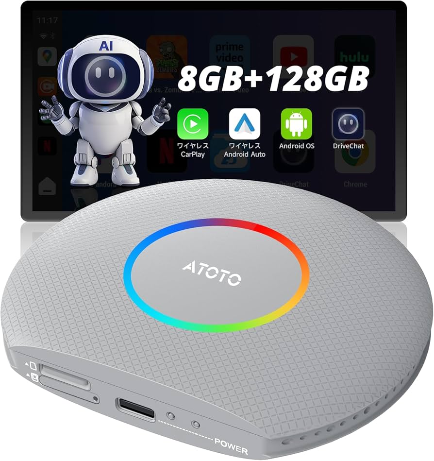 Amazon.co.jp: 8G+128G、 CB6 CarPlay ワイヤレス 2025年の