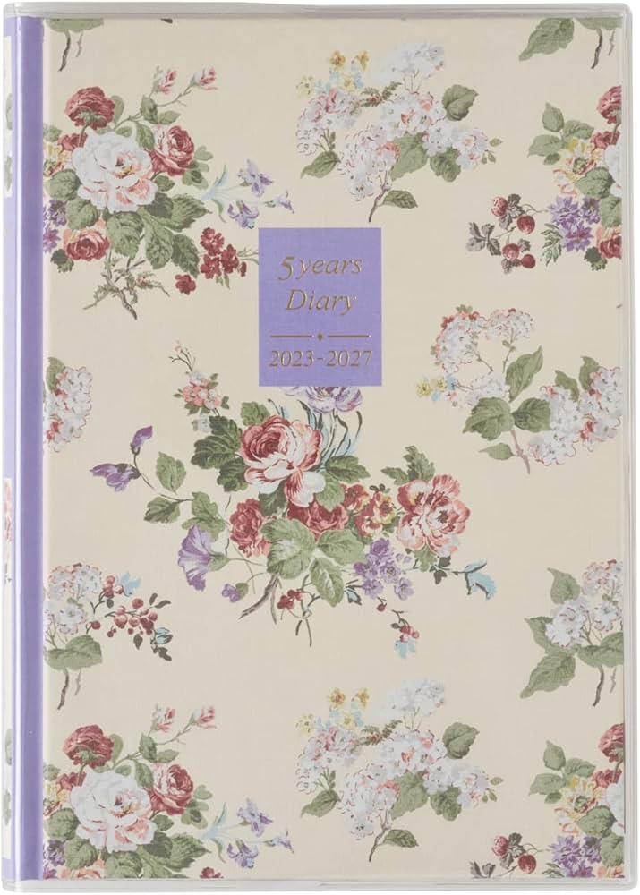 Amazon.co.jp: 8633 ペイジェムメモリー5年連用(日記)A5ローラ