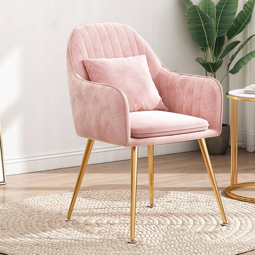 Amazon｜YJFFQ ダイニングチェア 肘付き アームチェア デスクチェア