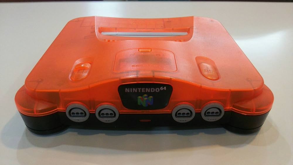 Amazon | ニンテンドウ64 オレンジ&ブラック | 本体・周辺機器