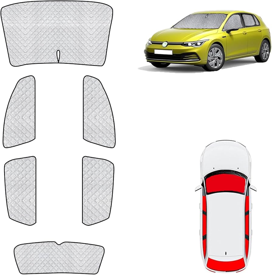 Amazon | フォルクスワーゲン ゴルフ8 車中泊 サンシェード