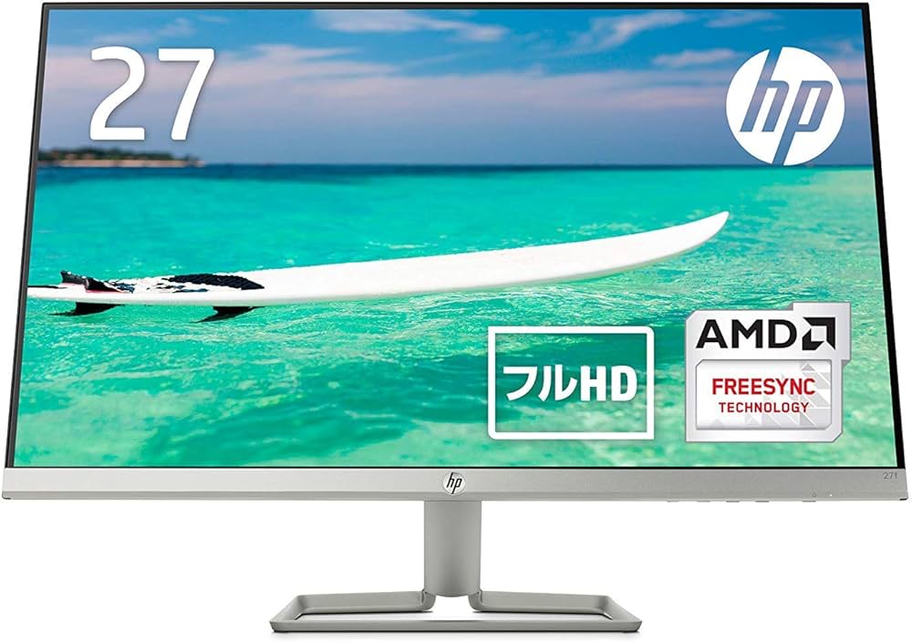 Amazon.co.jp: HP モニター 27インチ ディスプレイ フルHD 非光沢IPS