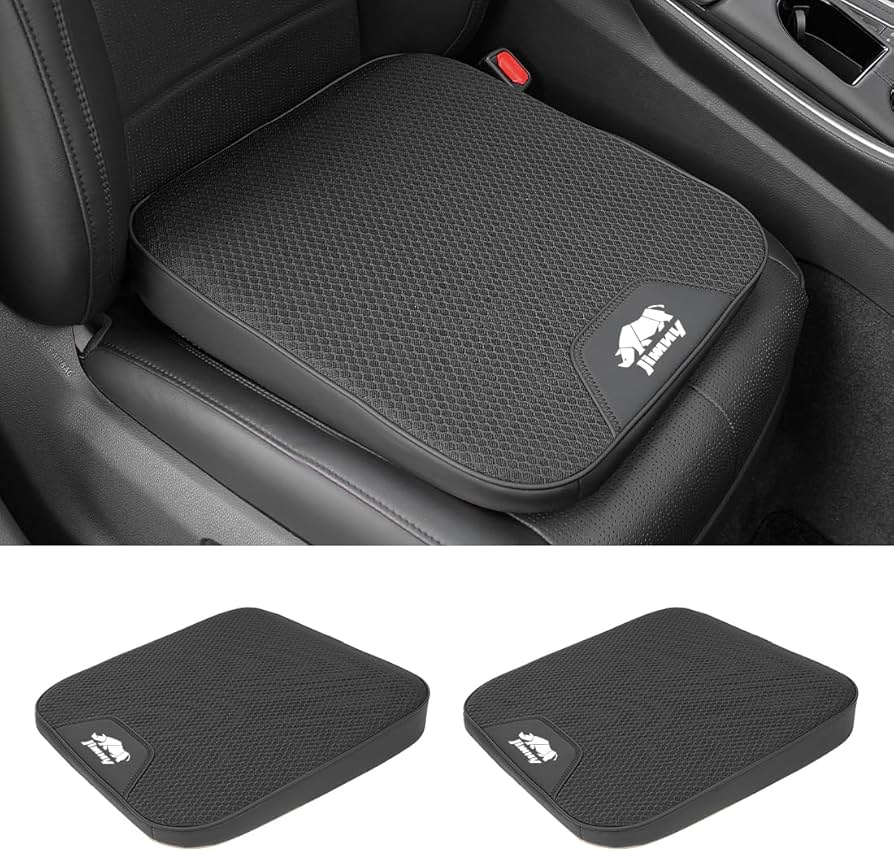 Amazon | ジムニー 適用 カー シートクッション アイスシルク生地 車用