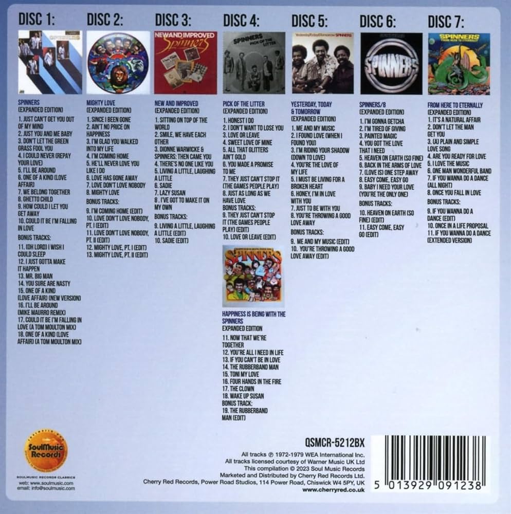 The Spinners - Ain't No Price On Happiness: The Thom Bell Studio