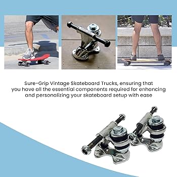 Amazon | Sure-Grip ヴィンテージアルミスケートボードトラック