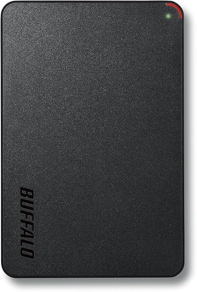 Amazon | BUFFALO 2.5インチ(ポータブル) 外付けHDD 1TB ブラック HD