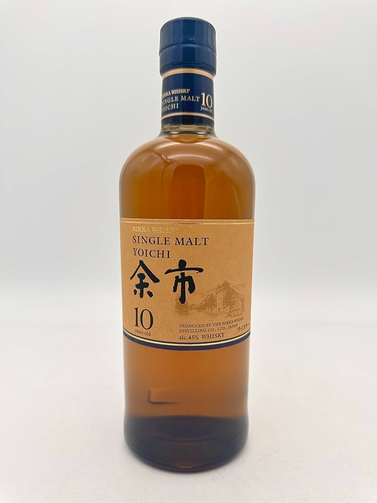 Amazon.co.jp: ニッカシングルモルト余市10年45％700mlウイスキー箱
