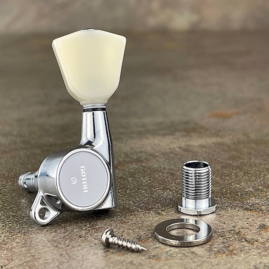 Amazon.com: Gotoh Locking Tuners - Schaller Type - SG381 Chrome (3