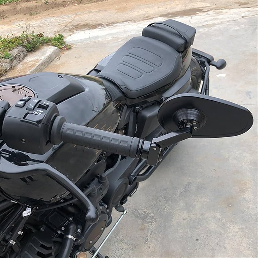 Amazon.co.jp: バイクミラー オートバイバーエンドミラーハンドルバー