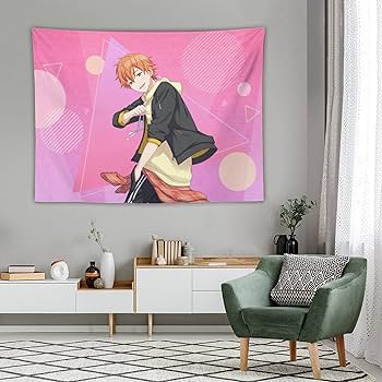 Amazon.co.jp: 東雲 彰人 タペストリー かわいいアニメ柄 壁布ポスター