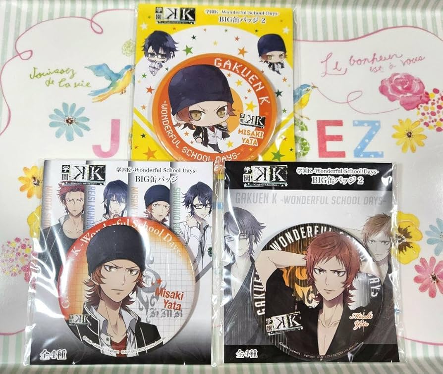 Amazon.co.jp: 八田美咲☆学園K BIG缶バッジ 3種 K SEVEN STORIES