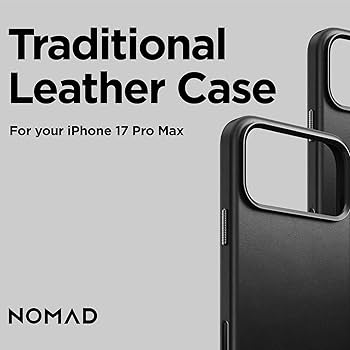 Amazon.co.jp: NOMAD トラディショナルレザーケース ブラック iPhone