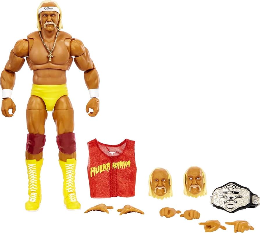 Mattel WWE Ultimate Edition Action Figure & Accessories Set, Hulk