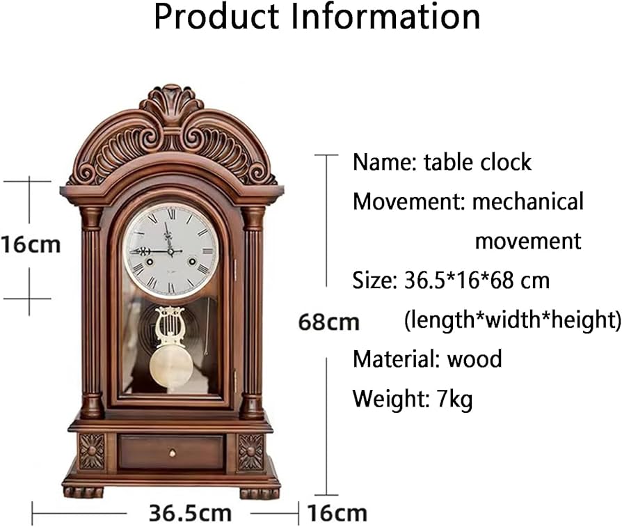 木製 アンティーク 振り子 置時計 Bauman swiss スイス製 時計 木製