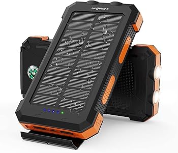 Amazon | ソーラーチャージャー X-DRAGON モバイルバッテリー 24000mAh