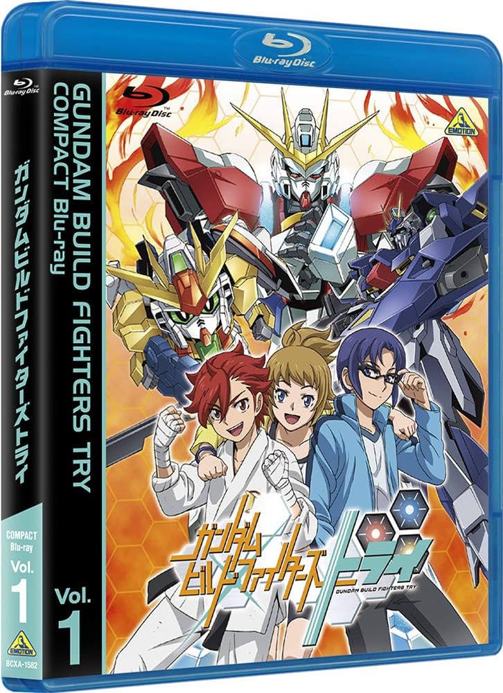 Amazon.co.jp: ガンダムビルドファイターズトライ COMPACT Blu-ray Vol