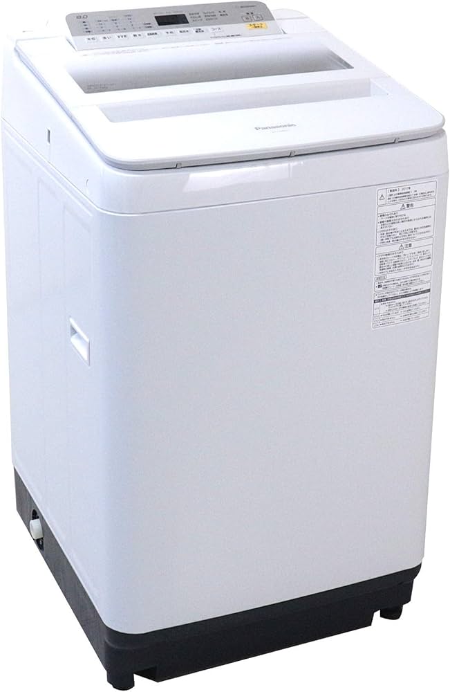 Amazon.co.jp: NA-FA80H5-W(ホワイト) 全自動洗濯機 上開き 洗濯8kg