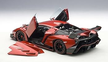 Amazon.co.jp: AUTOart 1/18 ランボルギーニ ヴェネーノ (レッド) 完成