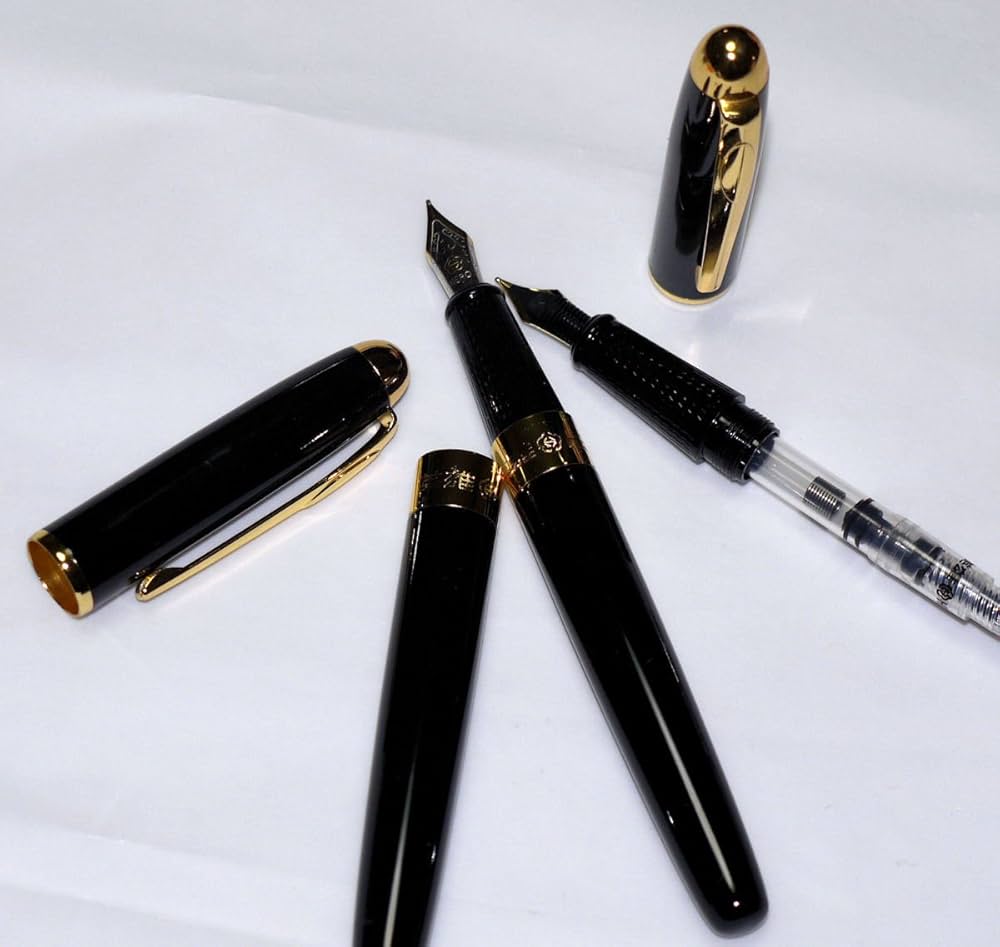 Amazon | 万年筆 【英雄】HERO 中国雑貨 西安民俗工芸美術品 文房具