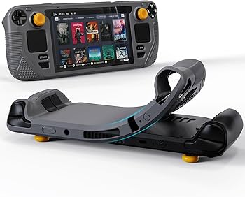 Steam Deck 64GB LCD+保護ケース2種+microSD512 スチームデック Steam