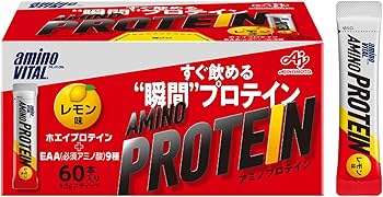 Amazon.co.jp: アミノバイタル 味の素 アミノプロテイン 粉末 レモン味