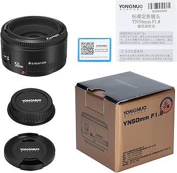 Amazon.com : YONGNUO YN50mm F1.8 Lens Large Aperture Auto Focus