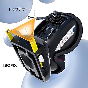 Amazon | Reecle チャイルドシート 360° 回転式 新生児-12歳頃 (0-36kg