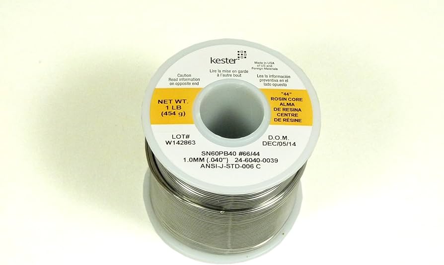 Amazon | @ギターパーツ ハンダ Kester 44 1m ケスター44 楽器配線用