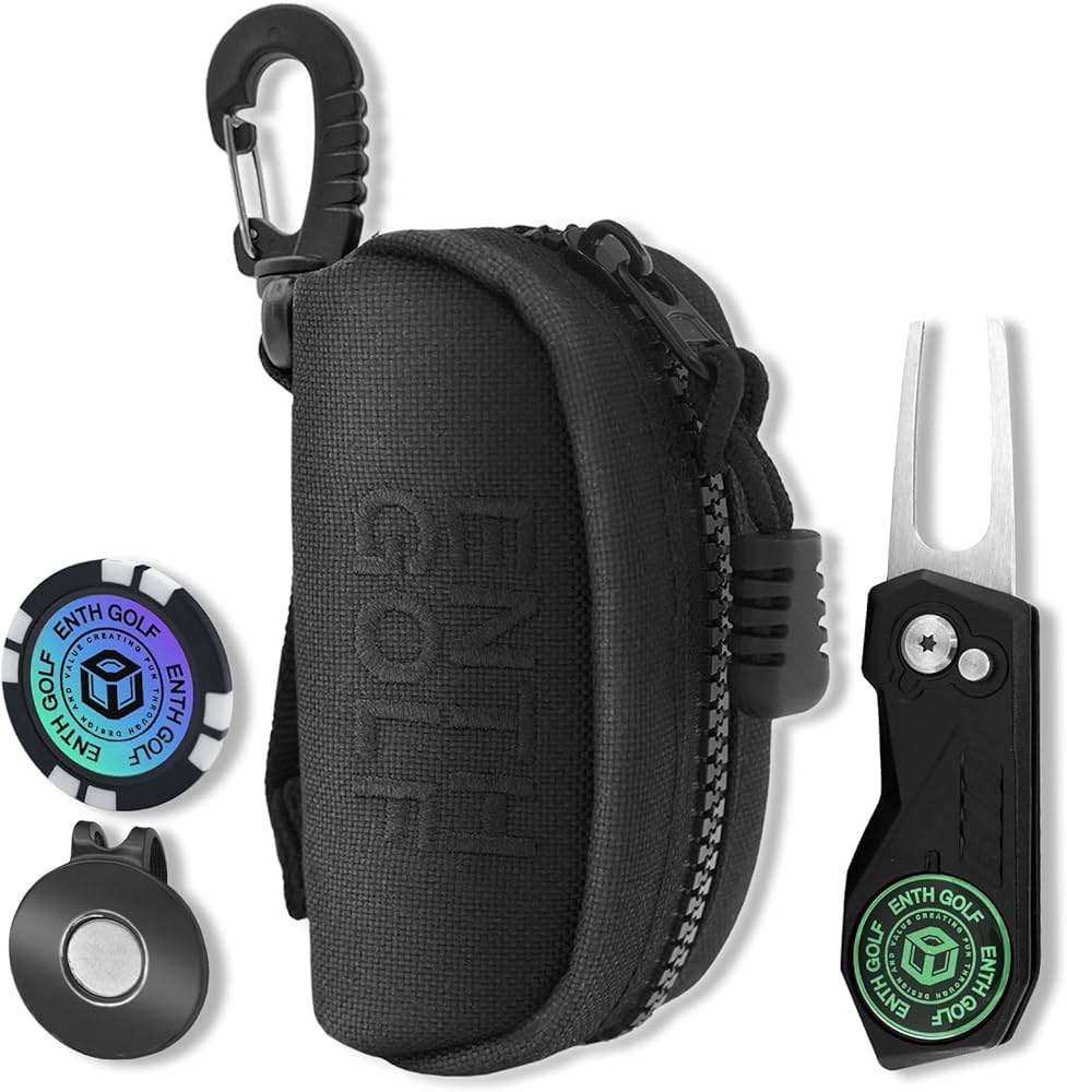 Amazon | ENTH 1000D 高耐久ナイロン ゴルフボールケース【2個用