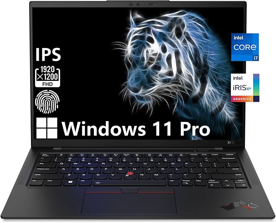 Amazon.com: Lenovo ThinkPad X1 Carbon Gen 10 Business Laptop, 14