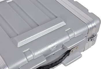 Amazon | Crossrock 積み重ね可能 3U ラックケース、頑丈なハード