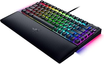 Razer BlackWidow V4 75% Mechanical Gaming Keyboard: Hot Swappable